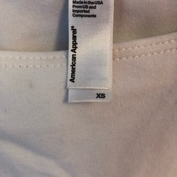 American Apparel Ponte Color Block Mini Tank Dress - Picture 3 of 3